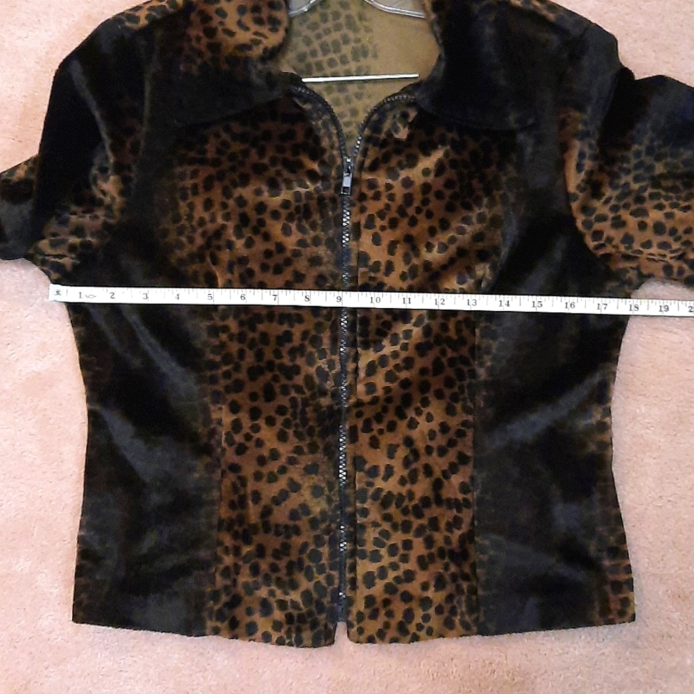 Leopard Print jacket - Picture 3 of 6